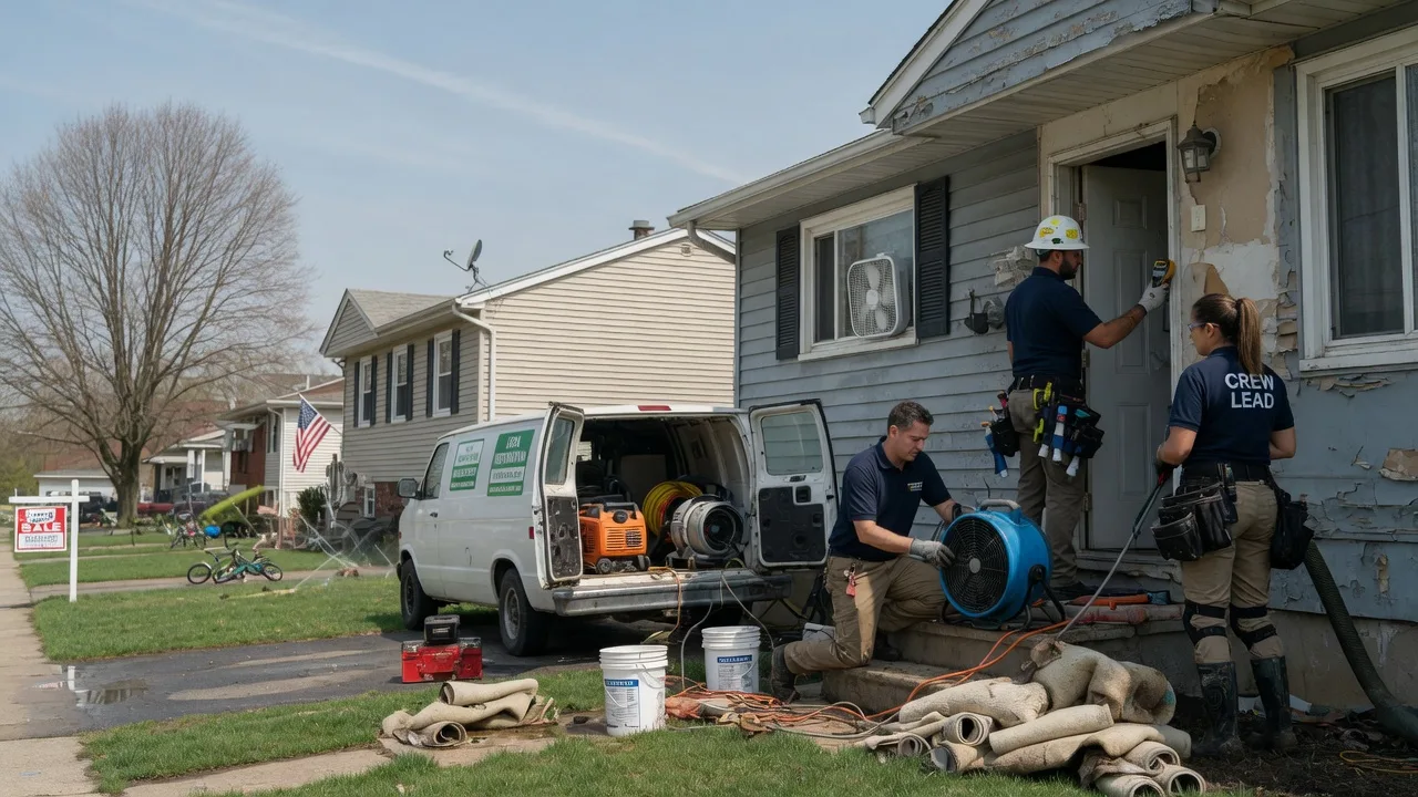 Flood Cleanup in Cromwell, IA near me