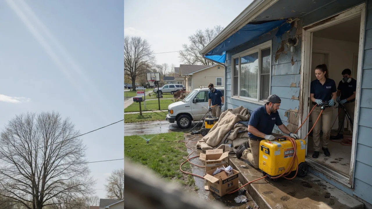 Basement Flood Cleanup in Cromwell, IA near me